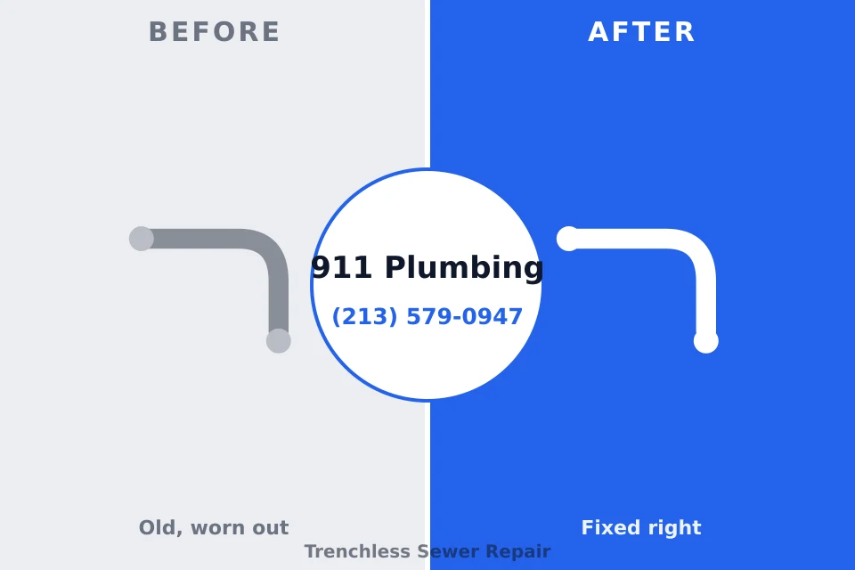 Before and after: plumbing repair Bennettsville, SC